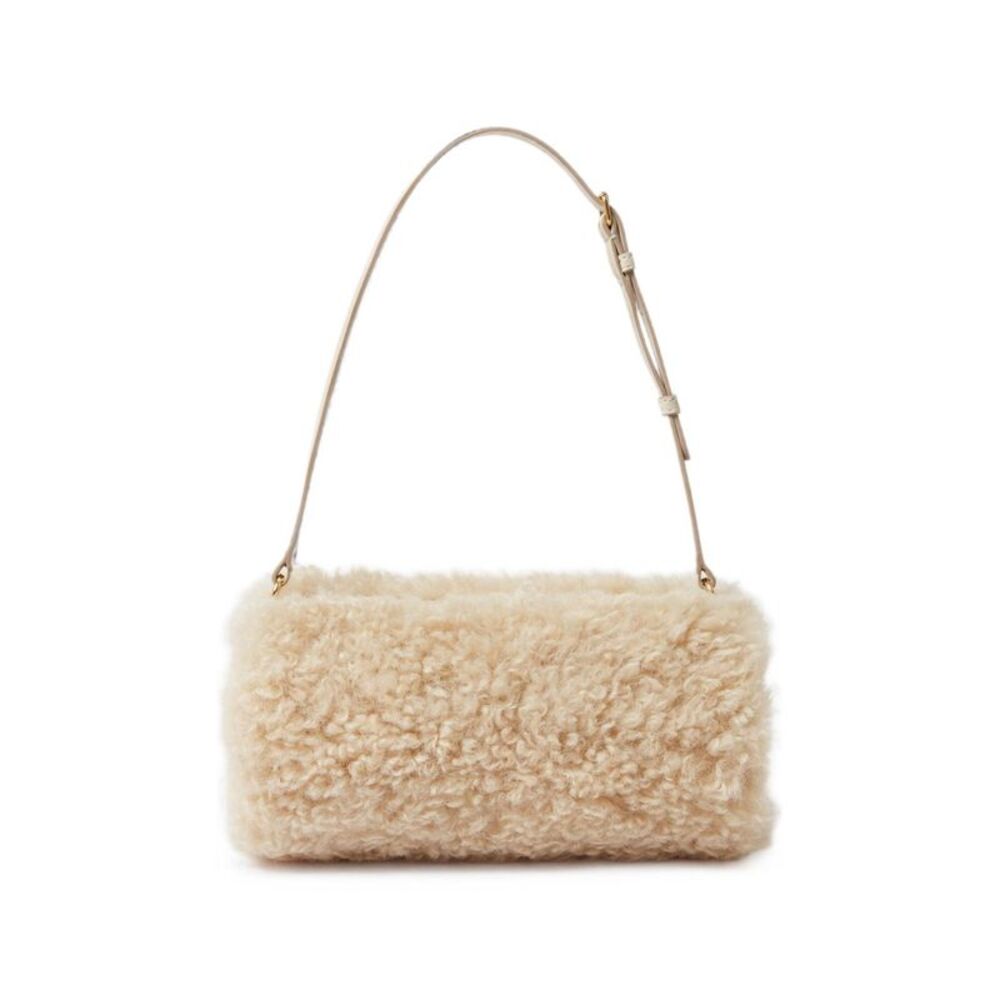 Stella Mccartney Women Stella Logo Shearling Pouch - Picture 3 of 6